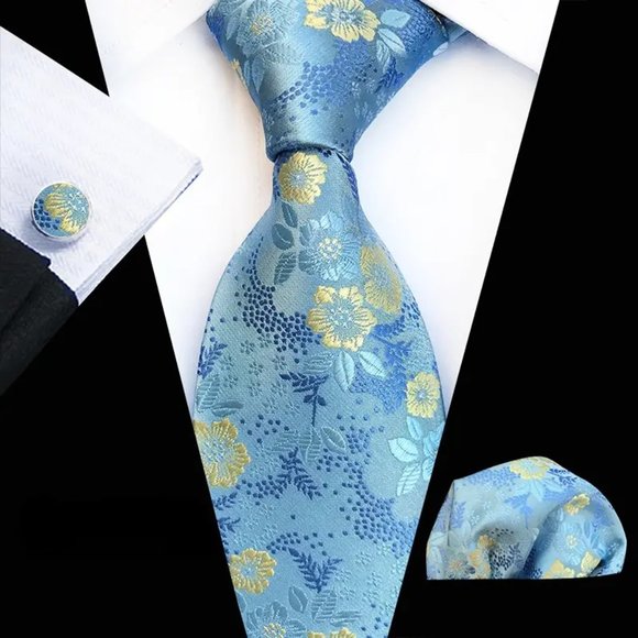 Other - Light Blue tie set